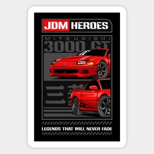 3000GT Japan Car Magnet